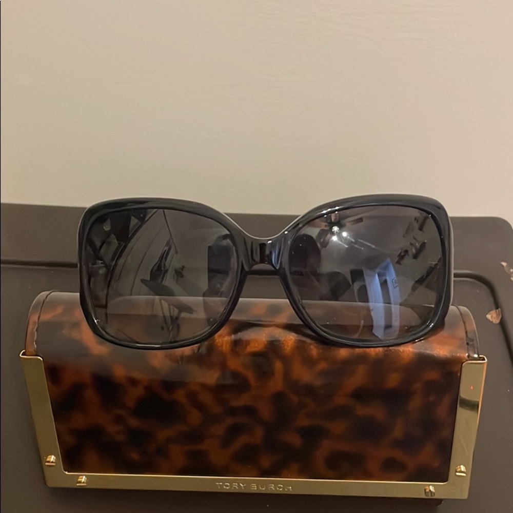 Tory Burch sunglasses and case